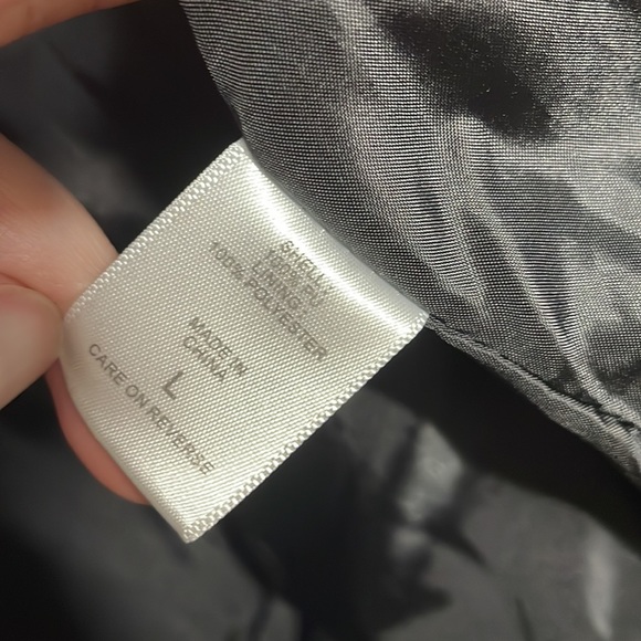 NEW YORK & CO Black Faux Leather Jacket - Picture 6 of 12